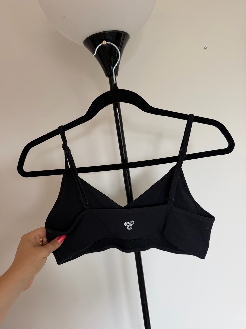 Aritzia Black Minimalist Bralette